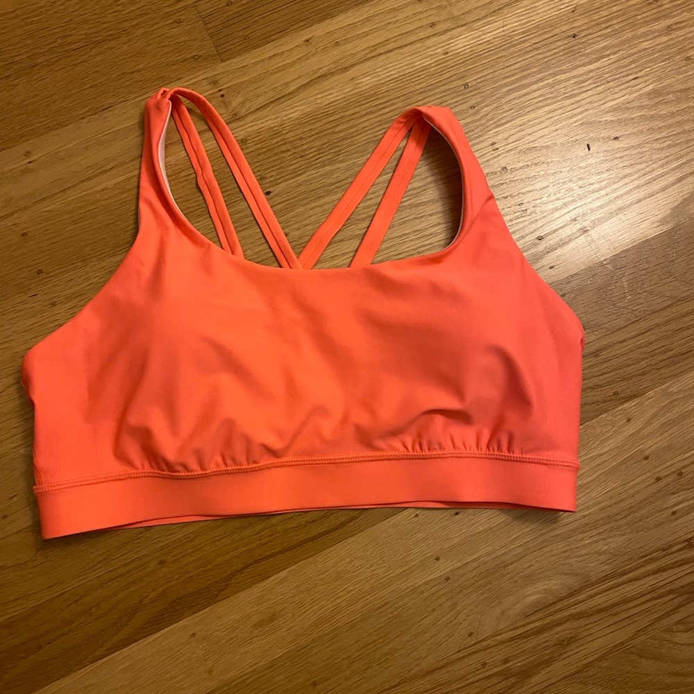 Lululemon energy bra pink size 8